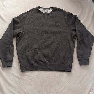 Women's Nike sportswear grey sweatshirt pullover